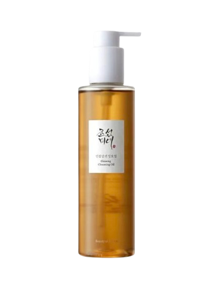 Huile démaquillante au ginseng enrichie en Glycine de Soja, élimine maquillage et impuretés tout en hydratant et revitalisant la peau pour un nettoyage doux au quotidien.